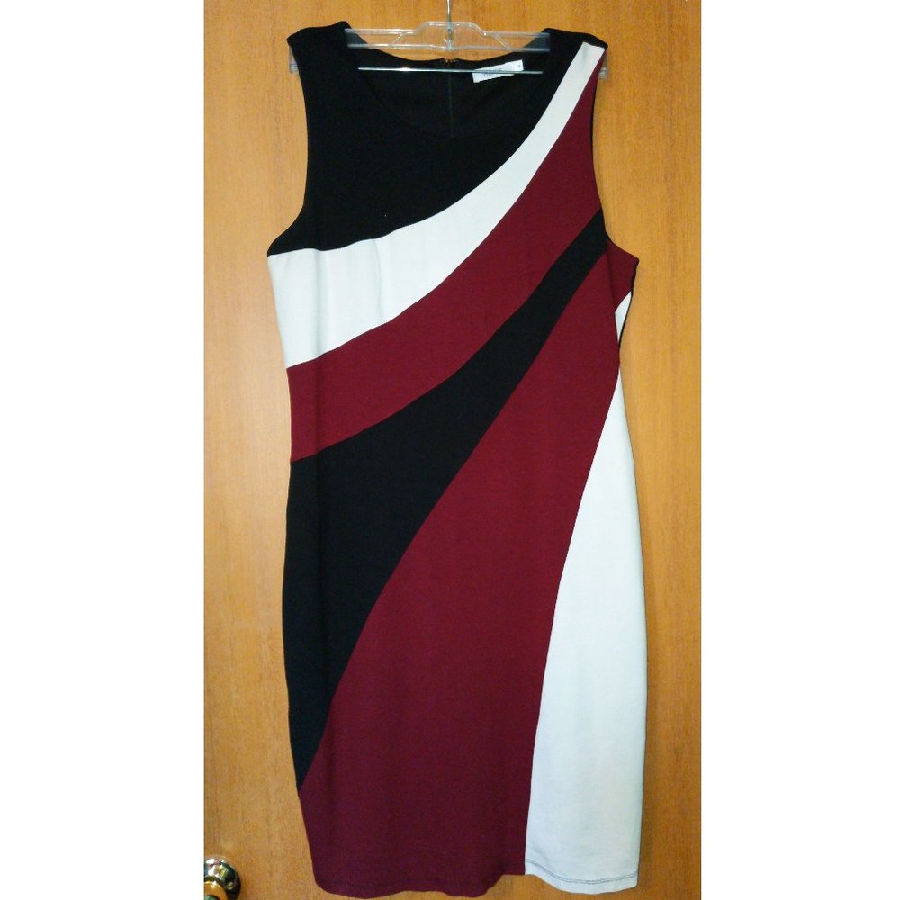 Ricki's Red Black and White Striped Dress